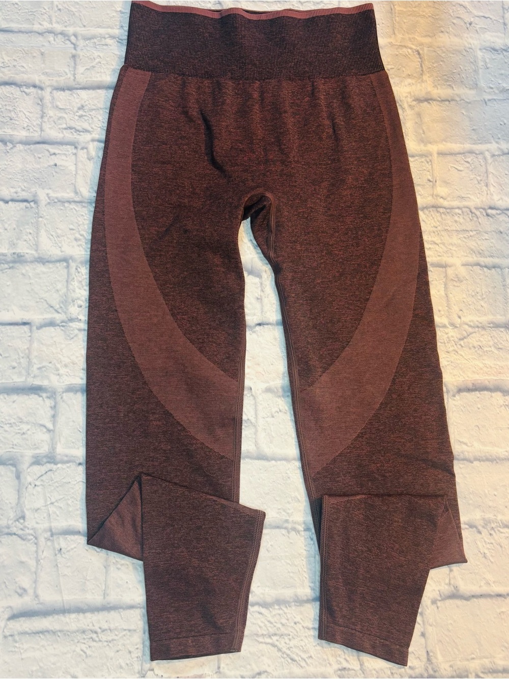 Women’s PINK by Victorias Secret Brown/Purple Seamless Leggings Size Small